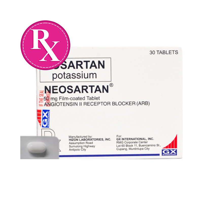 Neosartan Fc Losartan Potassium 50mg Tablet By 1's