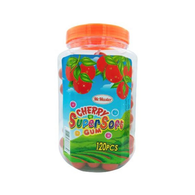 Mcmaster Cherry Super Soft Gum Jar 120's