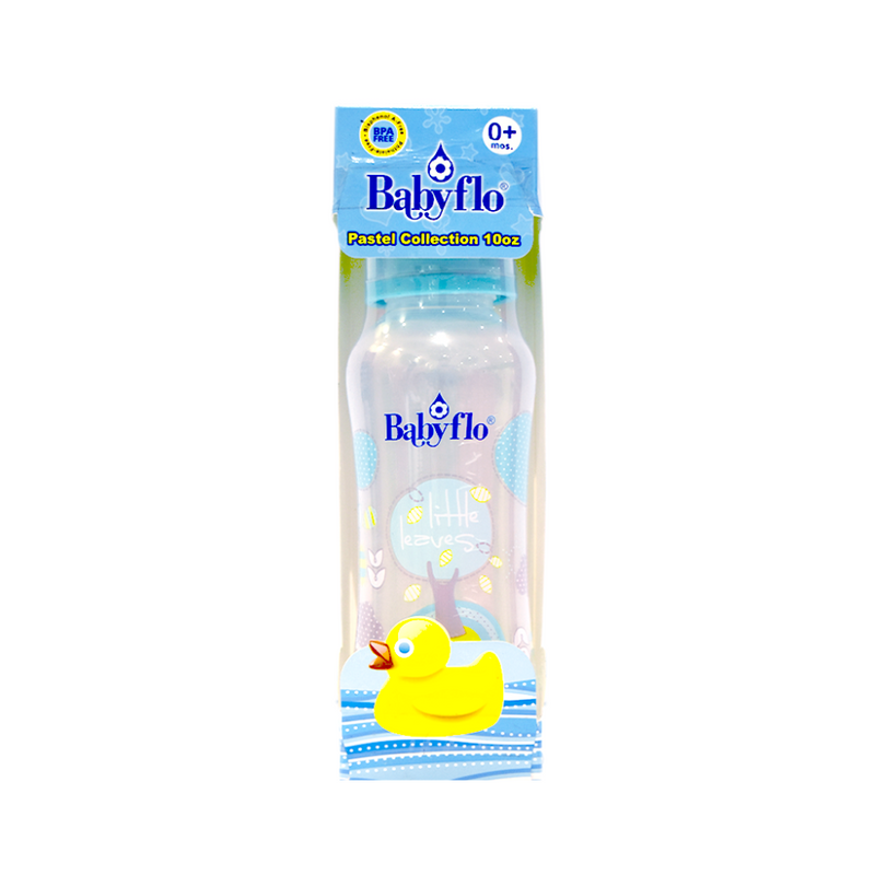 Babyflo Feeding Bottle Pastel Collection Blue 10oz