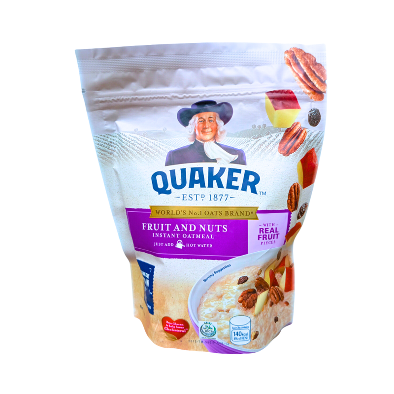 Quaker Instant Oats Fruit And Nuts 350g