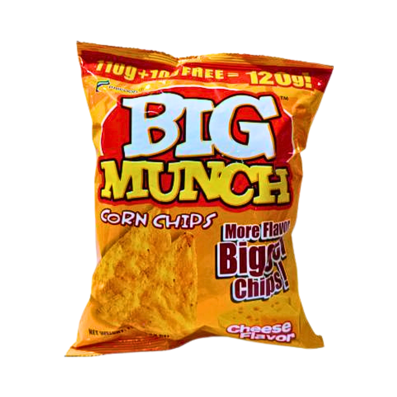 Big Munch Corn Chips Cheese 110g