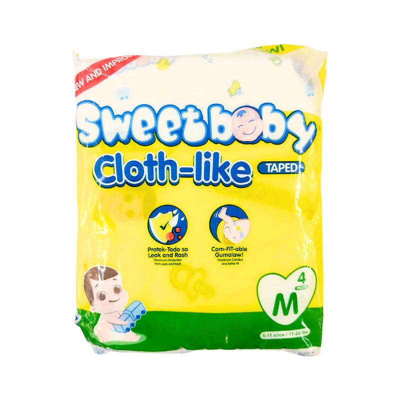 Sweet Baby Diapers Medium 4's