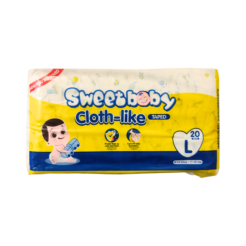 Sweet Baby Diapers Large 20's