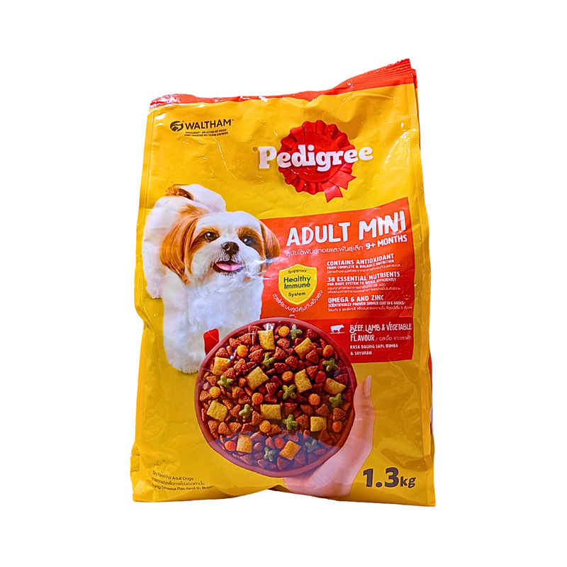 Pedigree Dog Food Beef Lamb And Vegetable Flavor 9mos