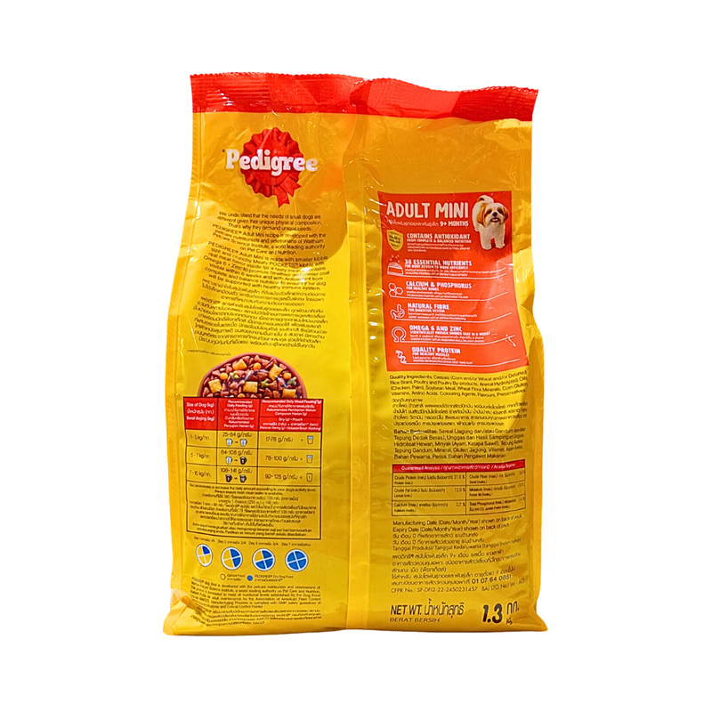 Pedigree Dog Food Beef Lamb And Vegetable Flavor 9mos