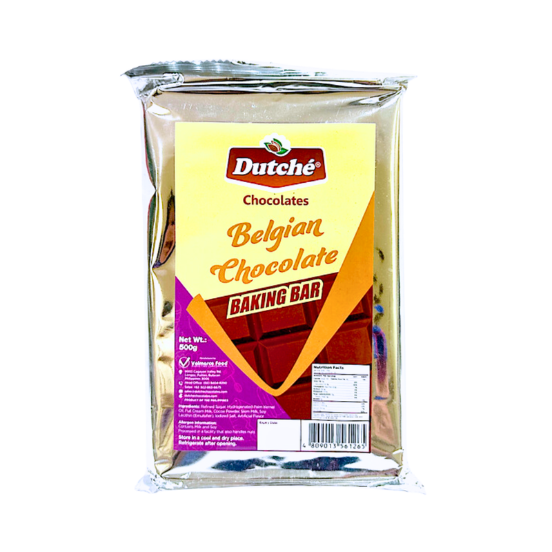 Dutche Baking Bar Belgian Chocolate 500g