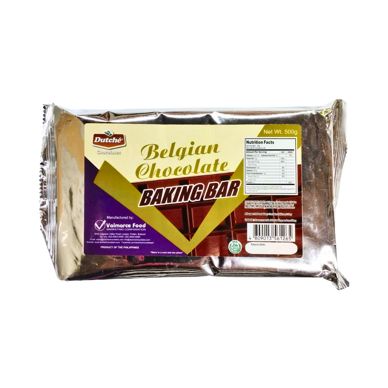 Dutche Baking Bar Belgian Chocolate 500g