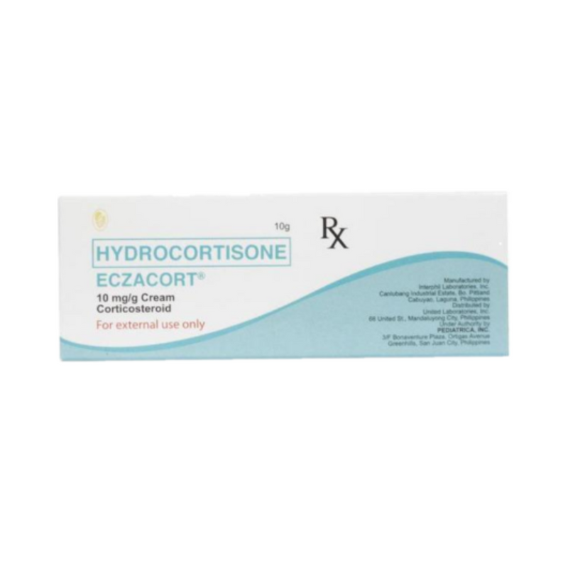 Eczacort Hydrocortisone 1% 10mg/g Cream 10g