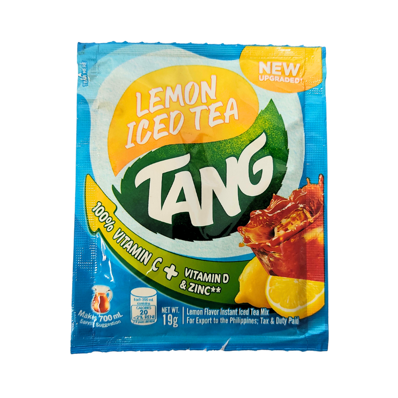 Ice Tea Grams Tang Powdered Juice Iced Tea Lemon 19g