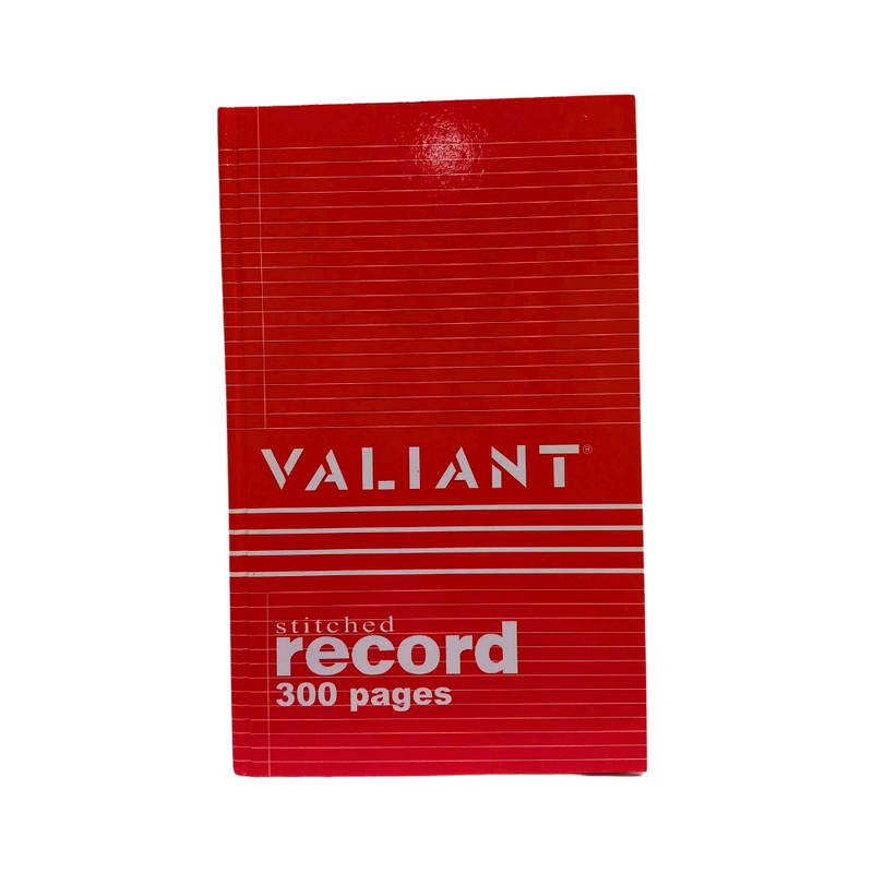 Valiant Stitched Record Book 300 Pages
