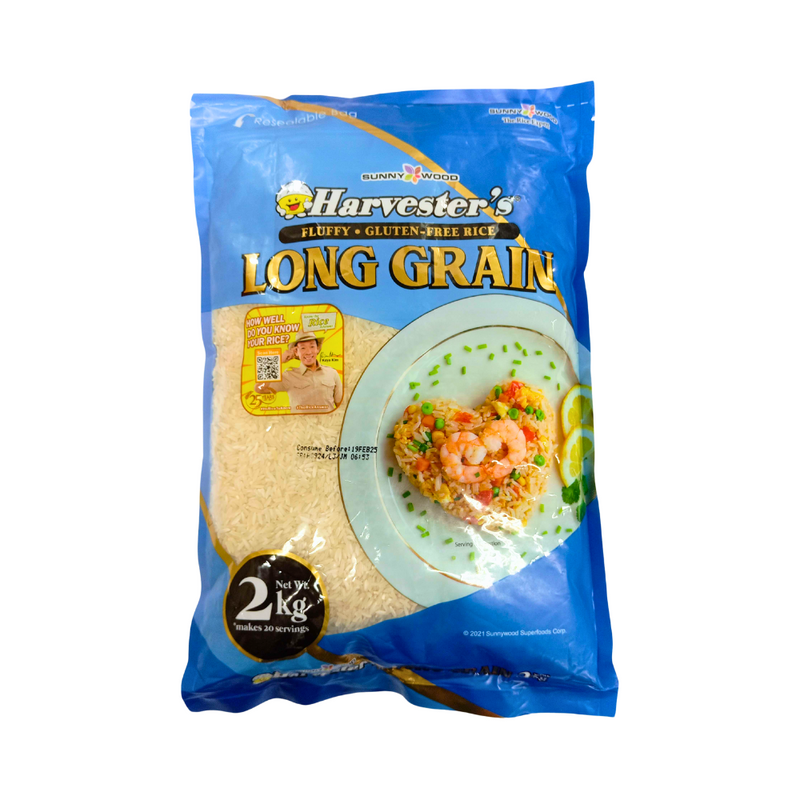 Harvester's Long Grain Rice 2kg