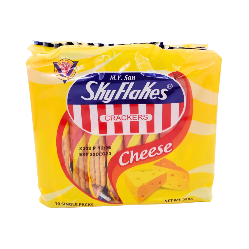 M.Y. San Skyflakes Cracker Cheese 25g x 10's