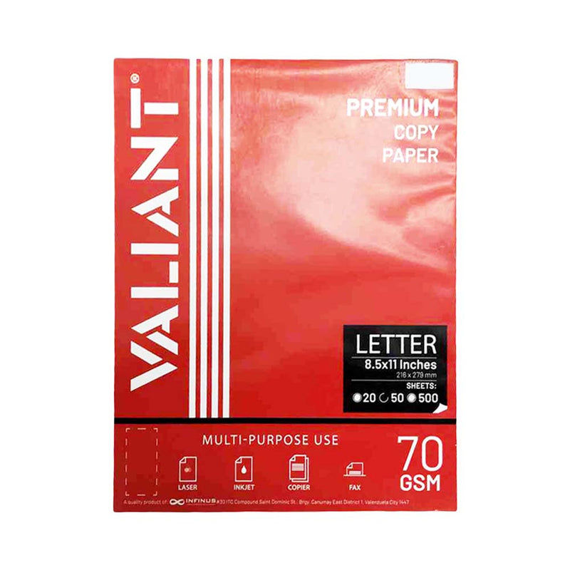 Valiant Copy Paper S20 50's Short