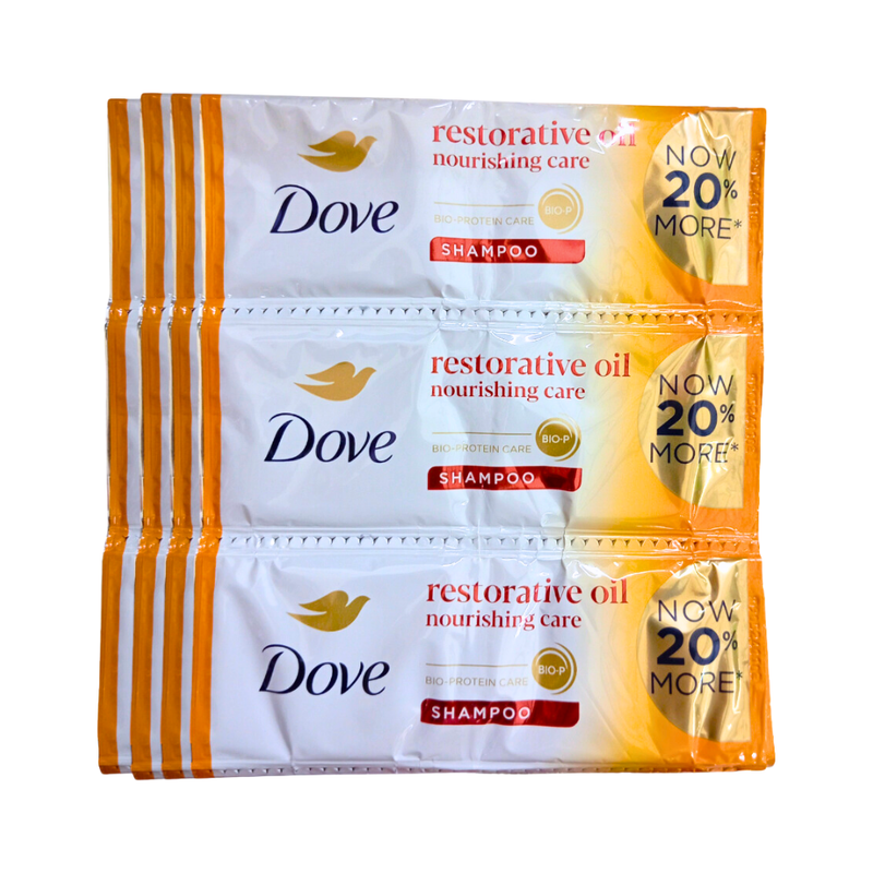 Dove Shampoo Nourishing Oil Care 10ml x 12's