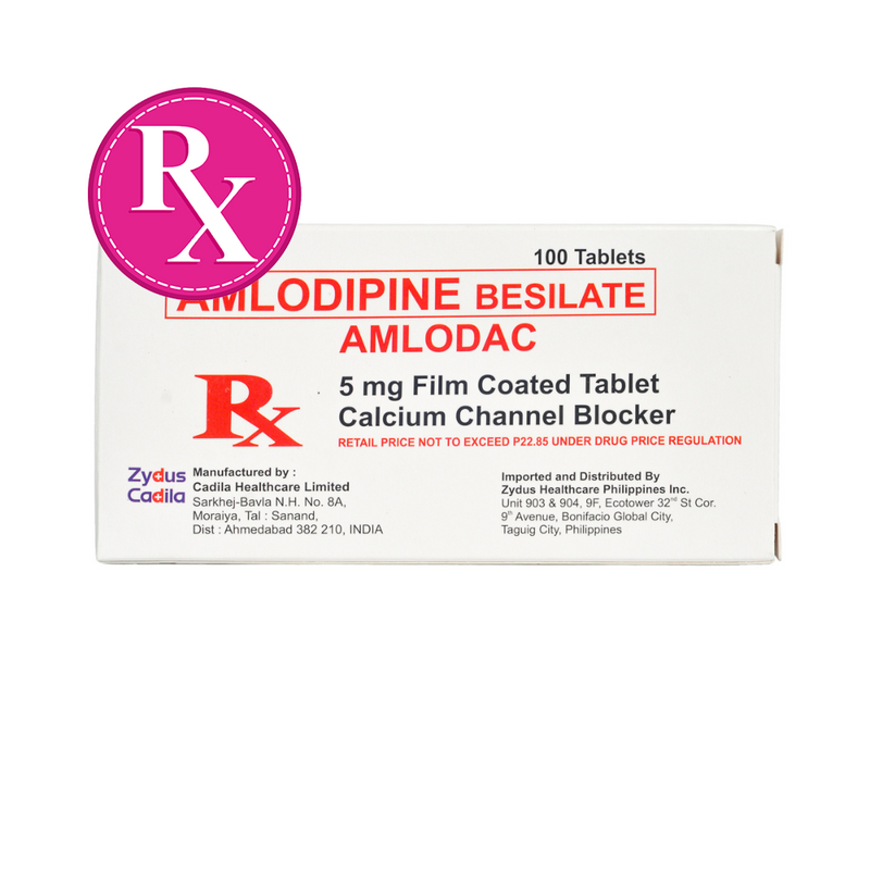 Amlodac Amlodepine Besilate Tablet 5mg 1's