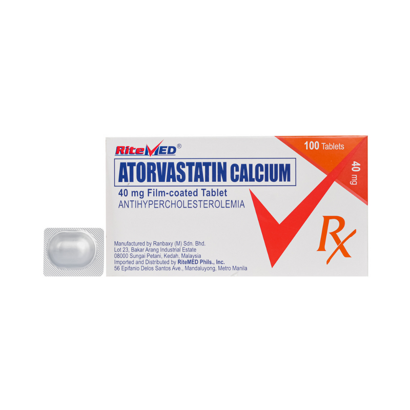 Ritemed Atorvastatin Tablet 40mg 1's