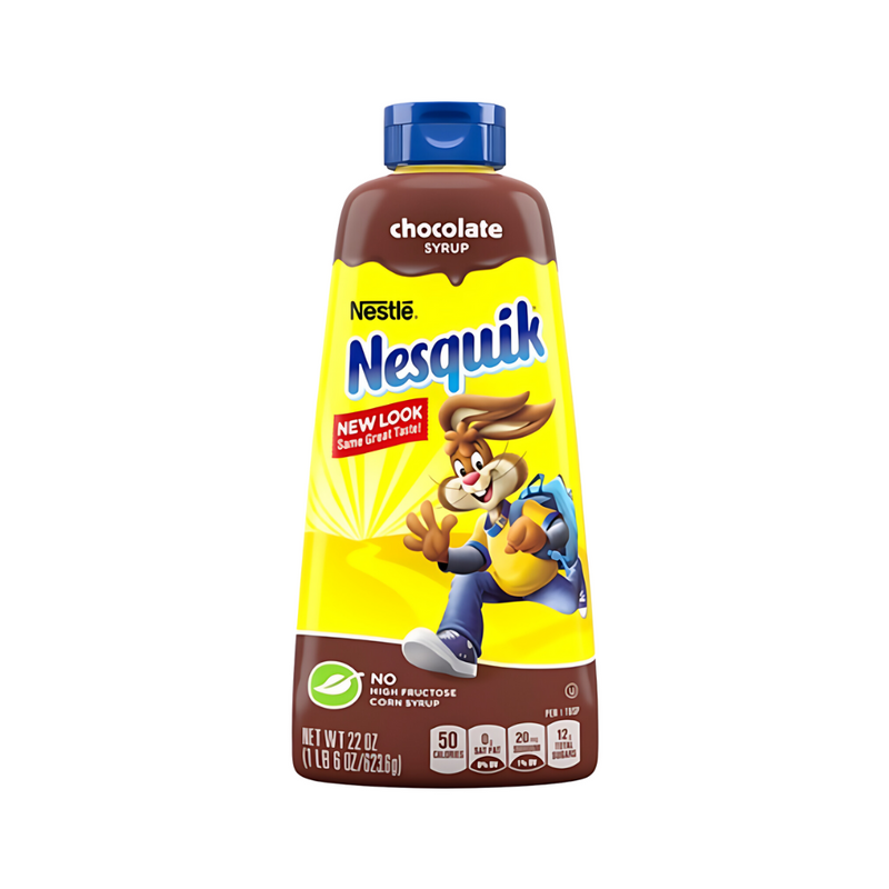 Nestle Nesquik Syrup Chocolate 623.6g (22oz)