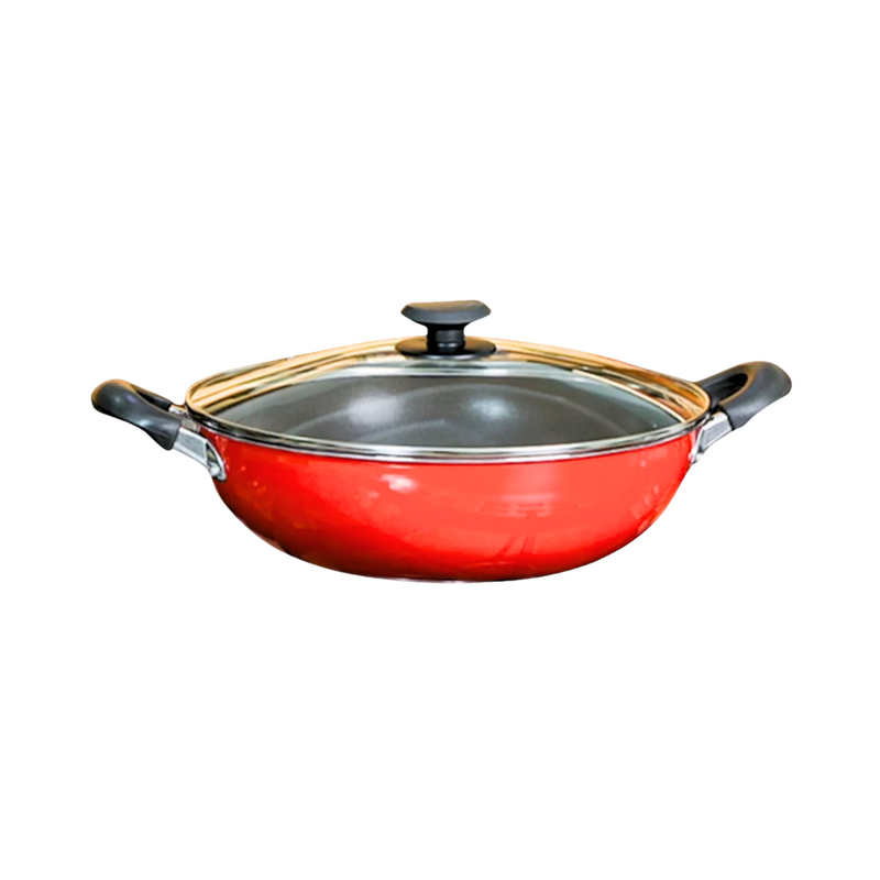 Masflex Wok with Glass Cover