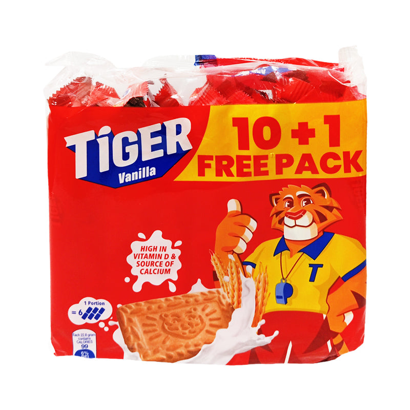 Tiger Energy Biscuit Vanilla 22.8g x 10's