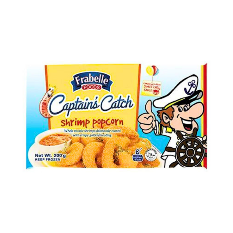 Frabelle Captain's Catch Shrimp Popcorn 200g