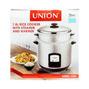 Union Stainless Rice Cooker 1.8L