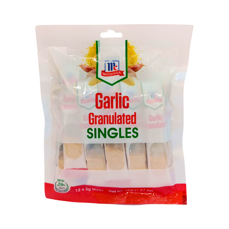 McCormick Garlic Granulated Singles 3g x 12's