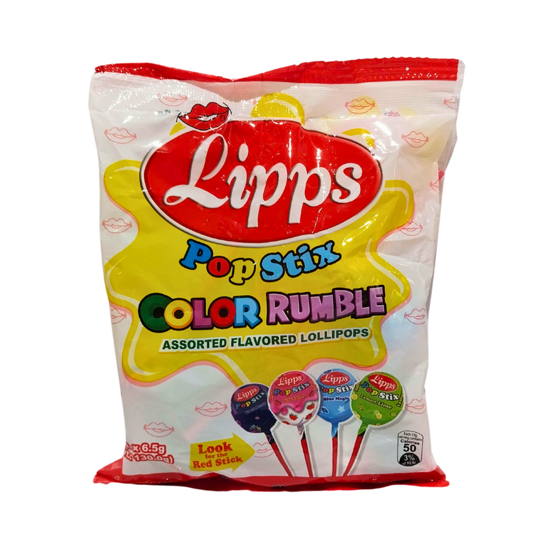 Lipps Pop Stix Lollipops Color Rumble 20's