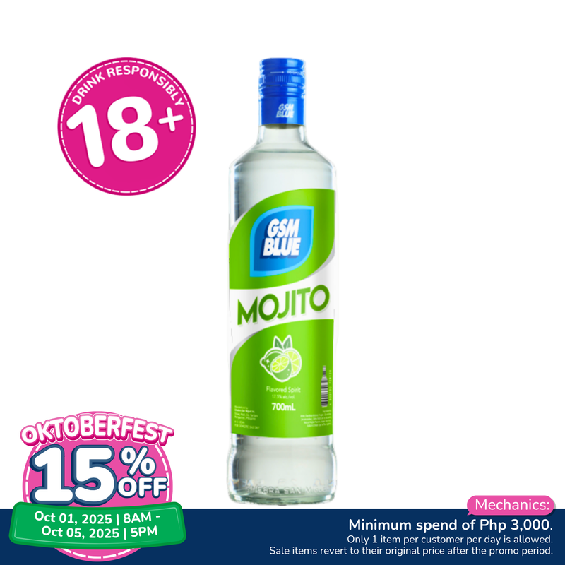 Ginebra San Miguel Blue Flavors Mojito 700ml