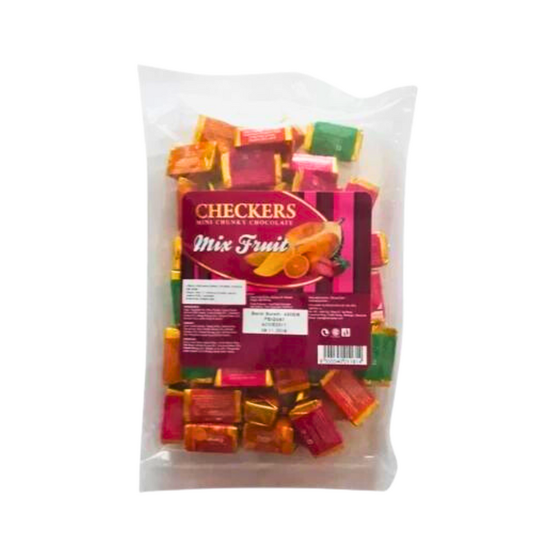 Checkers Mini Chunky Chocolate Mix Fruit 500g