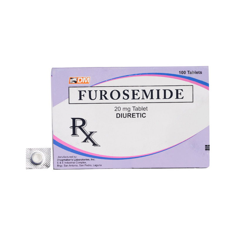 Diuretic Furosemide 20mg Tablet By 1's