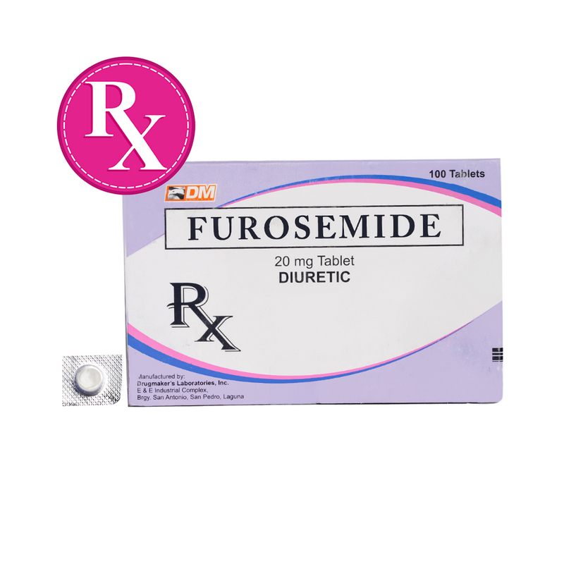 Diuretic Furosemide 20mg Tablet By 1's