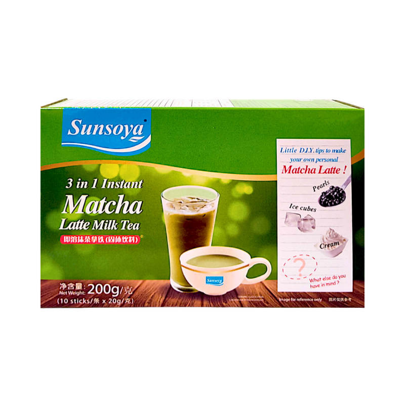 Sun Soya Milk Tea Matcha Latte 20g x 10's
