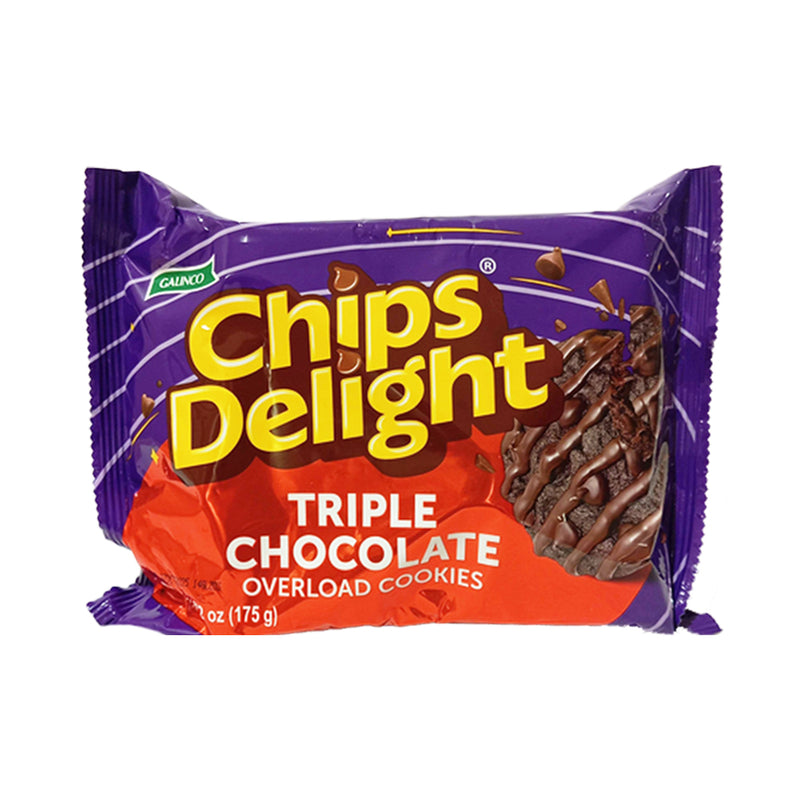 Chips Delight Triple Chocolate Overload Cookies 175g