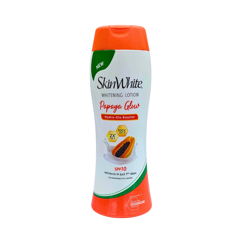 Skin White Whitening Lotion Papaya Milk SPF10 350ml