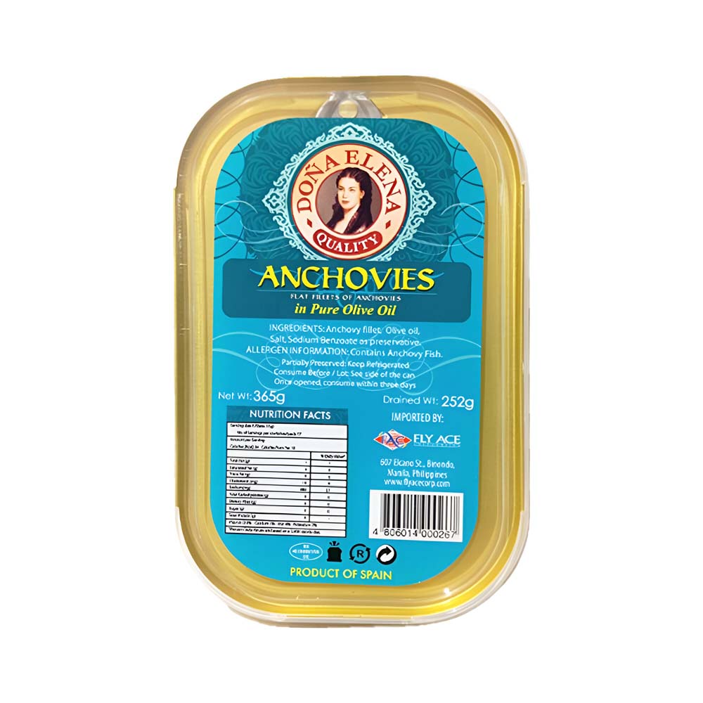 Doña Elena Rice Doña Elena Anchovies Fillet 365g