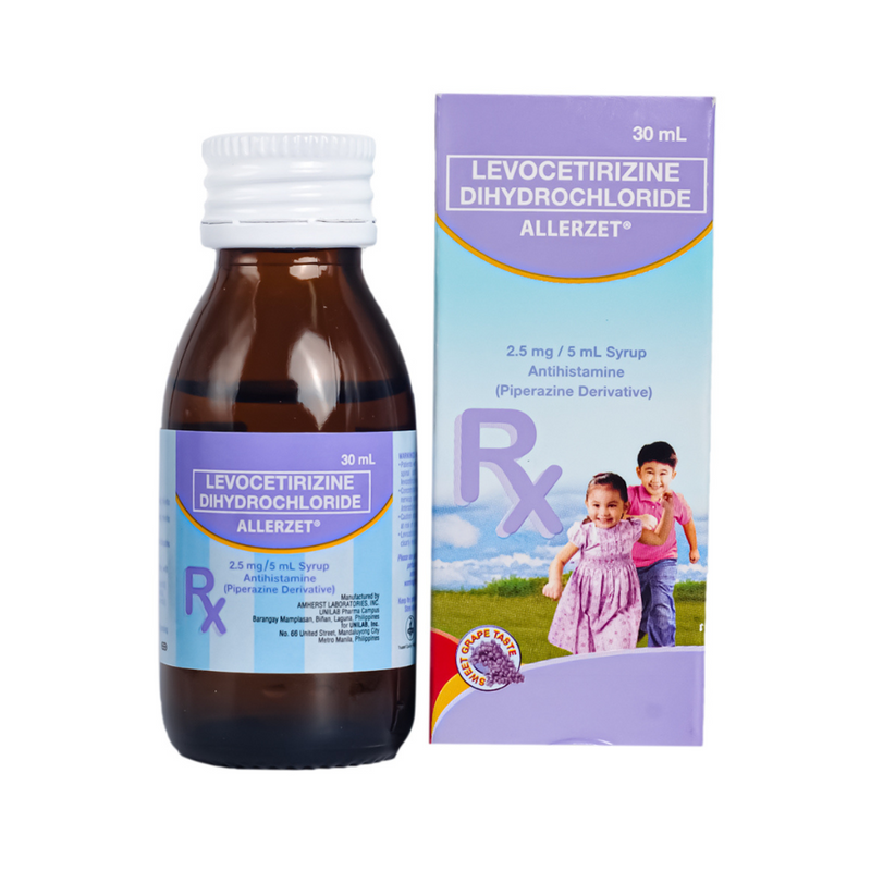 Allerzet 2.5mg/5ml Syrup 30ml