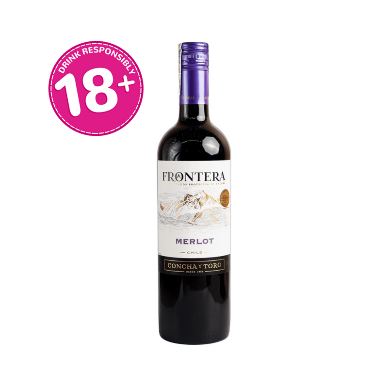 Frontera Merlot Red Wine 750ml