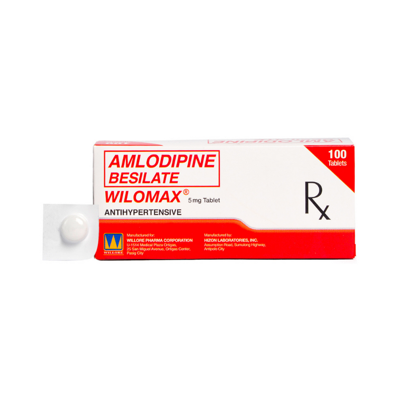 Wilomax Amlodepine Besilate Tablet 5mg 1's