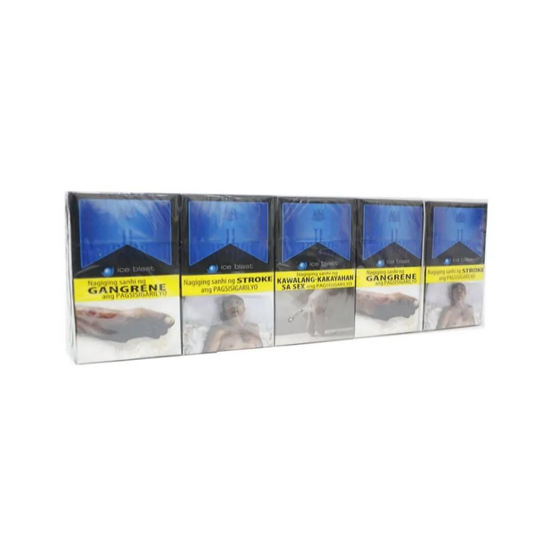 Marlboro Blue Menthol Ice Blast FTB 10 Packs Ream