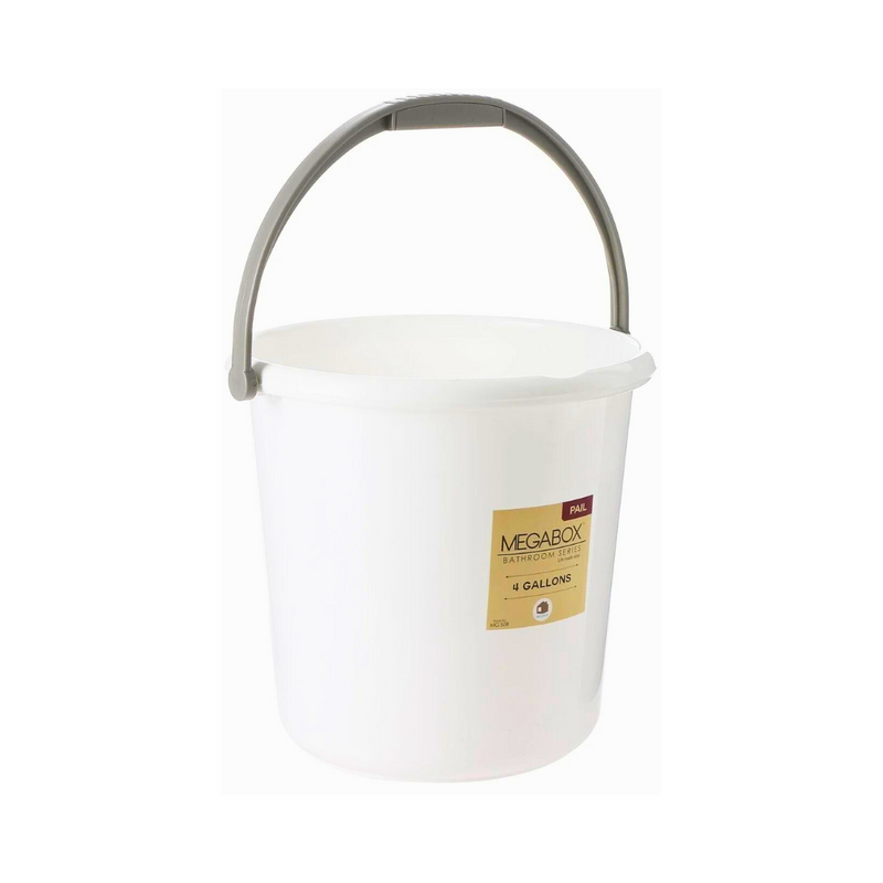 Megabox Pail White 4gal