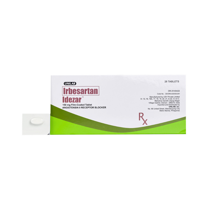 Idezar Irbesartan 150mg Tablet By 1's