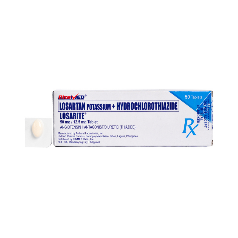 Ritemed Losarite Tablet 50mg/12.5mg 1's