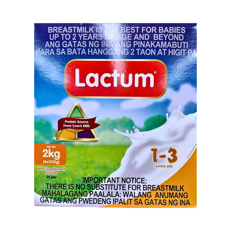 Lactum Milk Supplement 1-3yrs Old 2kg