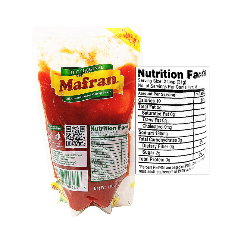 Mafran Banana Catsup SUP 190g