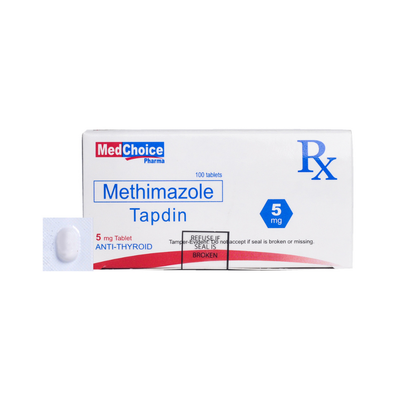 Tapdin Methimazole 5mg Tablet By 1's