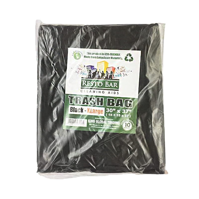 Resto Bar Trash Bag Black XL 10's