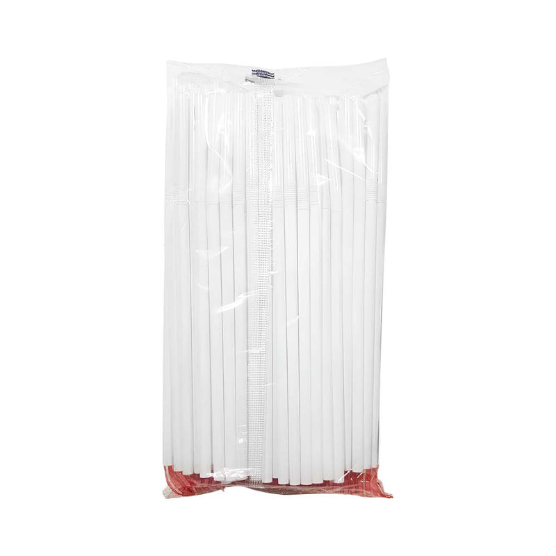 Happy Lea's Bending Straw White 100's