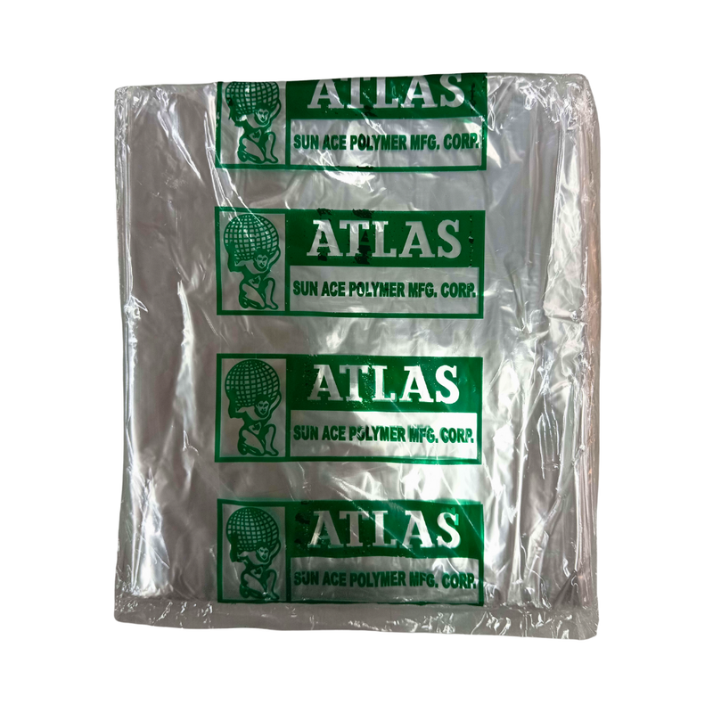 Atlas Plastic Cellophane 0.038PP 8 x 16 100's