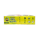 Happy Lea's Vinyl Disposable Gloves Medium 100's