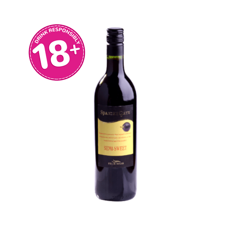 Spanish Gate Red Wine Semi-Sweet 750ml